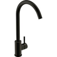 Смеситель Cersanit Cомо однорычажный 68243 (черный) - Превью изображения №2 — Интернет-магазин ПроЗаказ