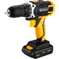 Дрель-шуруповерт Deko DKCD16FU-Li 063-4099 (с 2-мя АКБ, кейс, набор оснастки) - Превью изображения №2 — Интернет-магазин ПроЗаказ