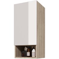  Dreja Шкаф-полупенал Perfecto 99.0815 (дуб эврика/белый глянец) - Превью изображения №6 — Интернет-магазин ПроЗаказ