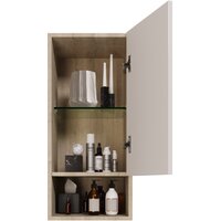  Dreja Шкаф-полупенал Perfecto 99.0815 (дуб эврика/белый глянец) - Превью изображения №4 — Интернет-магазин ПроЗаказ