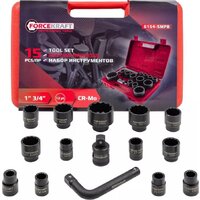 Набор головок слесарных ForceKraft FK-6154-5MPB(58241) - Превью изображения №4 — Интернет-магазин ПроЗаказ