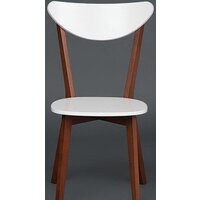 Стул TetChair Maxi жесткое сиденье (белый/бук коричневый) - Превью изображения №3 — Интернет-магазин ПроЗаказ