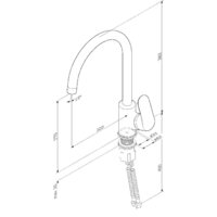 Смеситель AM.PM Like F8007111 - Превью изображения №9 — Интернет-магазин ПроЗаказ