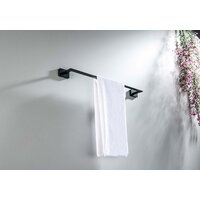 Держатель для полотенца Aquatek Либра AQ4320MB (черный матовый) - Превью изображения №3 — Интернет-магазин ПроЗаказ