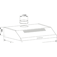 Кухонная вытяжка Making Oasis Everywhere UP-60S (F) - Превью изображения №2 — Интернет-магазин ПроЗаказ