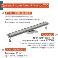 Трап/канал Axus Universal 700 - Превью изображения №3 — Интернет-магазин ПроЗаказ