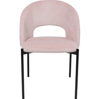 Стул AksHome Elsa (розовый велюр Fjord 91/черный) - Превью изображения №2 — Интернет-магазин ПроЗаказ