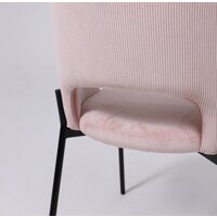 Стул AksHome Elsa (розовый велюр Fjord 91/черный) - Превью изображения №8 — Интернет-магазин ПроЗаказ