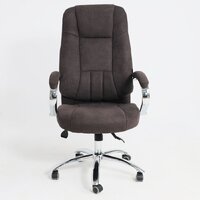 Офисное кресло AksHome King A (ткань, коричневый) - Превью изображения №5 — Интернет-магазин ПроЗаказ