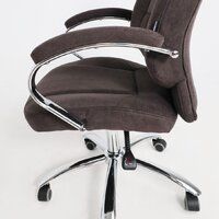 Офисное кресло AksHome King A (ткань, коричневый) - Превью изображения №8 — Интернет-магазин ПроЗаказ