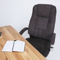 Офисное кресло AksHome King A (ткань, коричневый) - Превью изображения №15 — Интернет-магазин ПроЗаказ