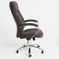 Офисное кресло AksHome King A (ткань, коричневый) - Превью изображения №3 — Интернет-магазин ПроЗаказ