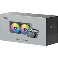 Система жидкостного охлаждения для процессора Ocypus Sigma L24 BK ARGB Sigma-L24-BK2AAWWN00X-GL - Превью изображения №8 — Интернет-магазин ПроЗаказ