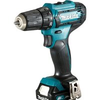 Дрель-шуруповерт Makita DF333DAX13 (с 2-мя АКБ, кейс +набор оснастки) - Превью изображения №2 — Интернет-магазин ПроЗаказ