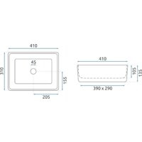 Умывальник Rea Anita mini (белый) - Превью изображения №6 — Интернет-магазин ПроЗаказ
