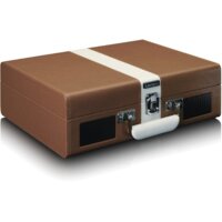 Виниловый проигрыватель Lenco TT-120 (коричневый/белый) - Превью изображения №4 — Интернет-магазин ПроЗаказ