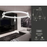 Подвесная люстра Ambrella light Comfort FL5292 - Превью изображения №7 — Интернет-магазин ПроЗаказ