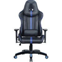 Игровое (геймерское) кресло Brabix GT Carbon GM-120 (черный/синий) - Превью изображения №2 — Интернет-магазин ПроЗаказ