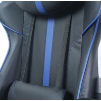 Игровое (геймерское) кресло Brabix GT Carbon GM-120 (черный/синий) - Превью изображения №8 — Интернет-магазин ПроЗаказ