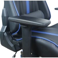 Игровое (геймерское) кресло Brabix GT Carbon GM-120 (черный/синий) - Превью изображения №11 — Интернет-магазин ПроЗаказ