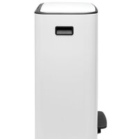 Система сортировки мусора Brabantia Bo Pedal Bin 2 x 30 л (белый) - Превью изображения №2 — Интернет-магазин ПроЗаказ