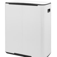 Система сортировки мусора Brabantia Bo Pedal Bin 2 x 30 л (белый) - Превью изображения №7 — Интернет-магазин ПроЗаказ