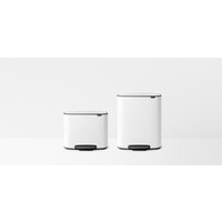 Система сортировки мусора Brabantia Bo Pedal Bin 2 x 30 л (белый) - Превью изображения №12 — Интернет-магазин ПроЗаказ