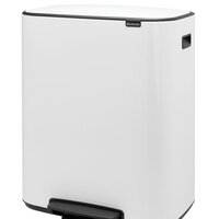 Система сортировки мусора Brabantia Bo Pedal Bin 2 x 30 л (белый) - Превью изображения №6 — Интернет-магазин ПроЗаказ
