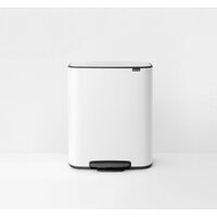 Система сортировки мусора Brabantia Bo Pedal Bin 2 x 30 л (белый) - Превью изображения №13 — Интернет-магазин ПроЗаказ