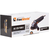 Угловая шлифмашина FoxWeld AG 125/1500 E - Превью изображения №9 — Интернет-магазин ПроЗаказ