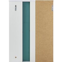  Doratiz Шкаф с зеркалом Афина 60 (белый) - Превью изображения №3 — Интернет-магазин ПроЗаказ