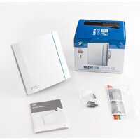 Осевой вентилятор Soler&Palau Silent-100 CZ Matt White Design - 4C 5210007800 - Превью изображения №5 — Интернет-магазин ПроЗаказ