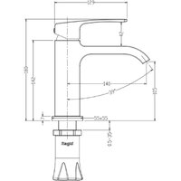 Смеситель Raglo R02.10.03 - Превью изображения №2 — Интернет-магазин ПроЗаказ