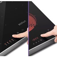 Настольная плита Kitfort KT-164 - Превью изображения №3 — Интернет-магазин ПроЗаказ