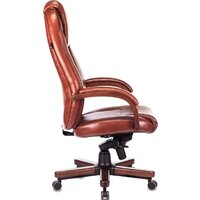 Офисное кресло Бюрократ T-9923WALNUT (светло-коричневый) - Превью изображения №3 — Интернет-магазин ПроЗаказ