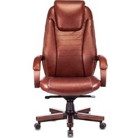 Офисное кресло Бюрократ T-9923WALNUT (светло-коричневый) - Превью изображения №2 — Интернет-магазин ПроЗаказ