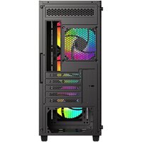 Корпус ID-Cooling Ware 300 ARGB (черный) - Превью изображения №7 — Интернет-магазин ПроЗаказ