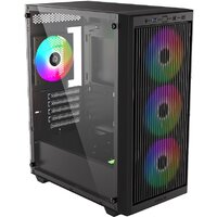 Корпус ID-Cooling Ware 300 ARGB (черный) - Превью изображения №2 — Интернет-магазин ПроЗаказ