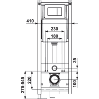 Инсталляция для унитаза Berges Wasserhaus Atom 040333 (белый) - Превью изображения №2 — Интернет-магазин ПроЗаказ