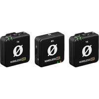 Радиосистема RODE Wireless ME Dual (черный) - Превью изображения №2 — Интернет-магазин ПроЗаказ