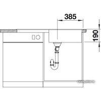 Кухонная мойка Blanco Zia XL 6 S (антрацит) [517568] - Превью изображения №4 — Интернет-магазин ПроЗаказ