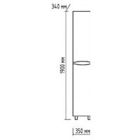  Misty Венера - 35 Пенал левый белый - П-Внр05035-01Л - Превью изображения №3 — Интернет-магазин ПроЗаказ