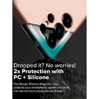 Чехол для телефона Ringke Silicone Magnetic для Galaxy S25 Ultra Pink Sand - Превью изображения №7 — Интернет-магазин ПроЗаказ