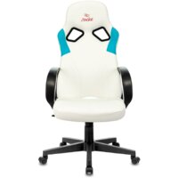 Игровое (геймерское) кресло Zombie Runner (белый/голубой) - Превью изображения №2 — Интернет-магазин ПроЗаказ