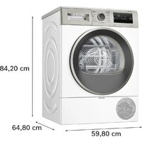 Сушильная машина Bosch Serie 4 WTH85VMSPL - Превью изображения №7 — Интернет-магазин ПроЗаказ