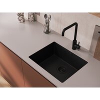 Смеситель Cersanit Como однорычажный с п-образным изливом 68246 (черный) - Превью изображения №8 — Интернет-магазин ПроЗаказ