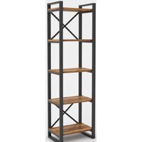 Hype Mebel Стандарт 50x170 (черный/дуб галифакс олово)
