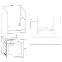 Электрический духовой шкаф Korting OKB 370 CMX - Превью изображения №2 — Интернет-магазин ПроЗаказ