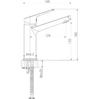 Смеситель Cersanit Flavis 63037 - Превью изображения №2 — Интернет-магазин ПроЗаказ