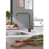 Смеситель Grohe Essence 30269AL0 (темный графит матовый) - Превью изображения №2 — Интернет-магазин ПроЗаказ